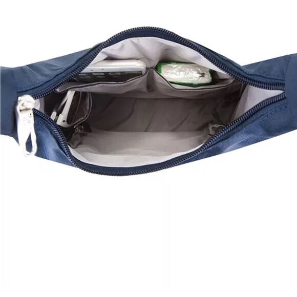 Travelon RFID Anti-Theft Essential Messenger Bag Midnight Blue travel bag new - Picture 10 of 16